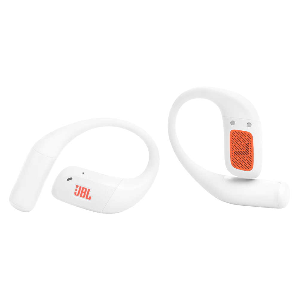 Wholesale cell phone accessory JBL - Endurance Zone Open Ear Wireless Headphones - White