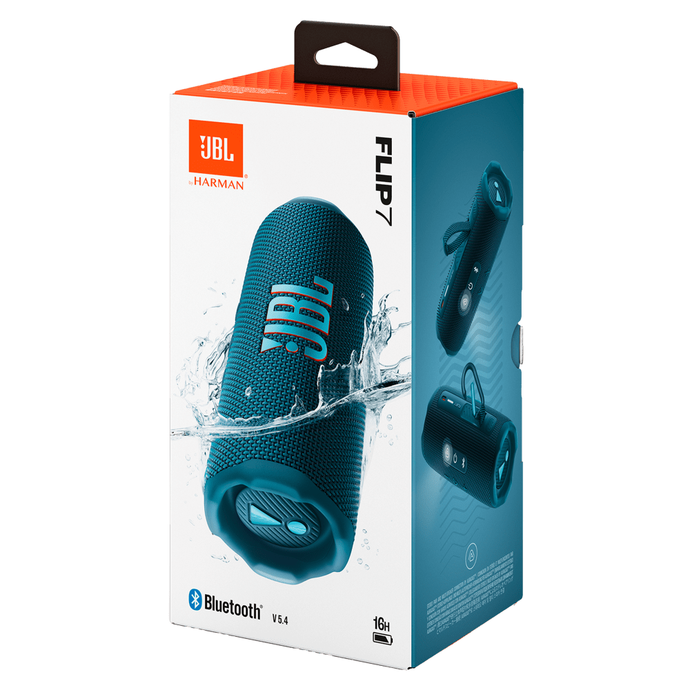 Wholesale cell phone accessory JBL - Flip 7 Waterproof Bluetooth Speaker - Blue
