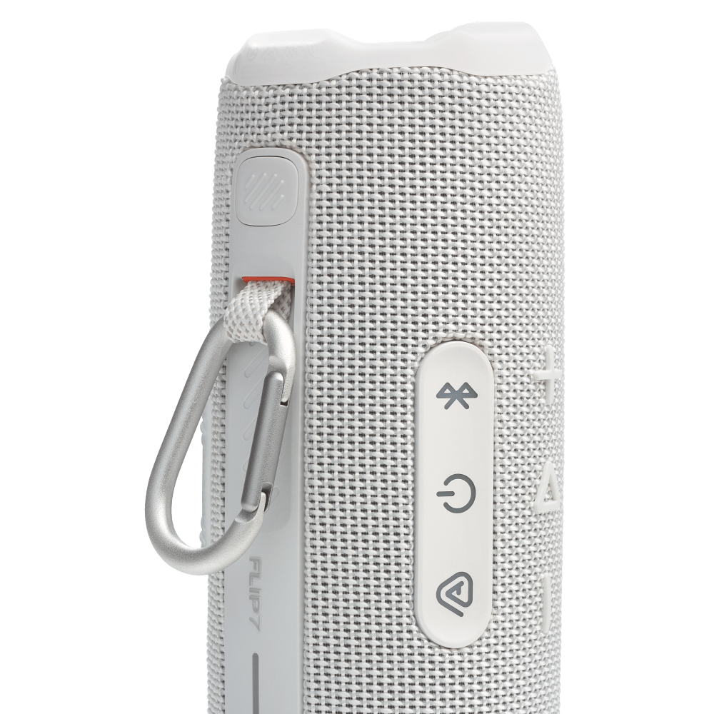 Wholesale cell phone accessory JBL - Flip 7 Waterproof Bluetooth Speaker - White