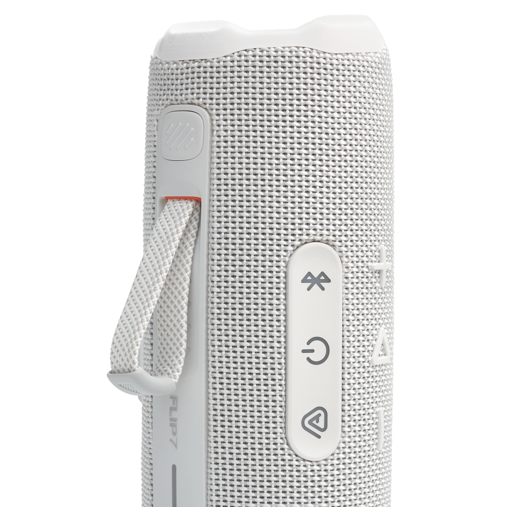 Wholesale cell phone accessory JBL - Flip 7 Waterproof Bluetooth Speaker - White
