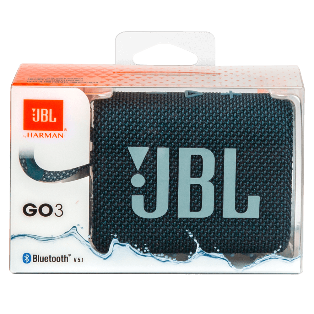 Wholesale Jbl Go 3 Waterproof Bluetooth Speaker Blue Jblgo3bluam