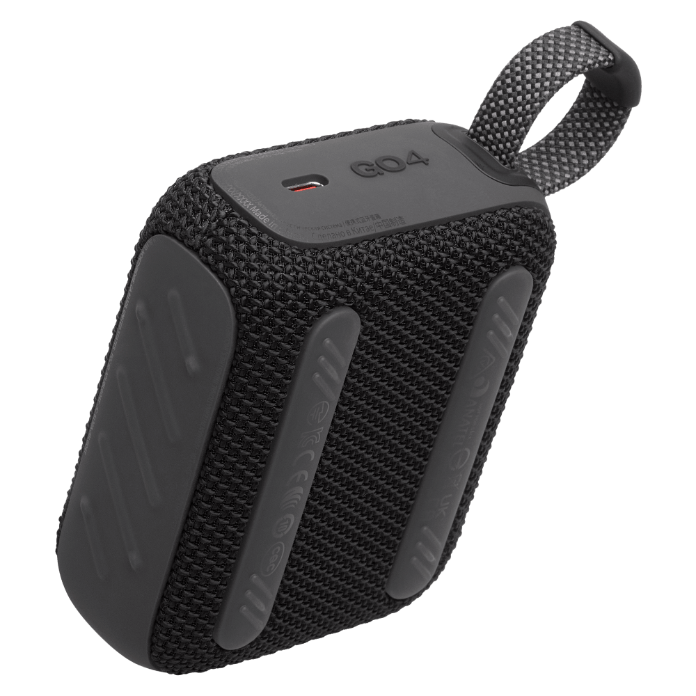 Wholesale cell phone accessory JBL - Go 4 Waterproof Bluetooth Speaker - Black