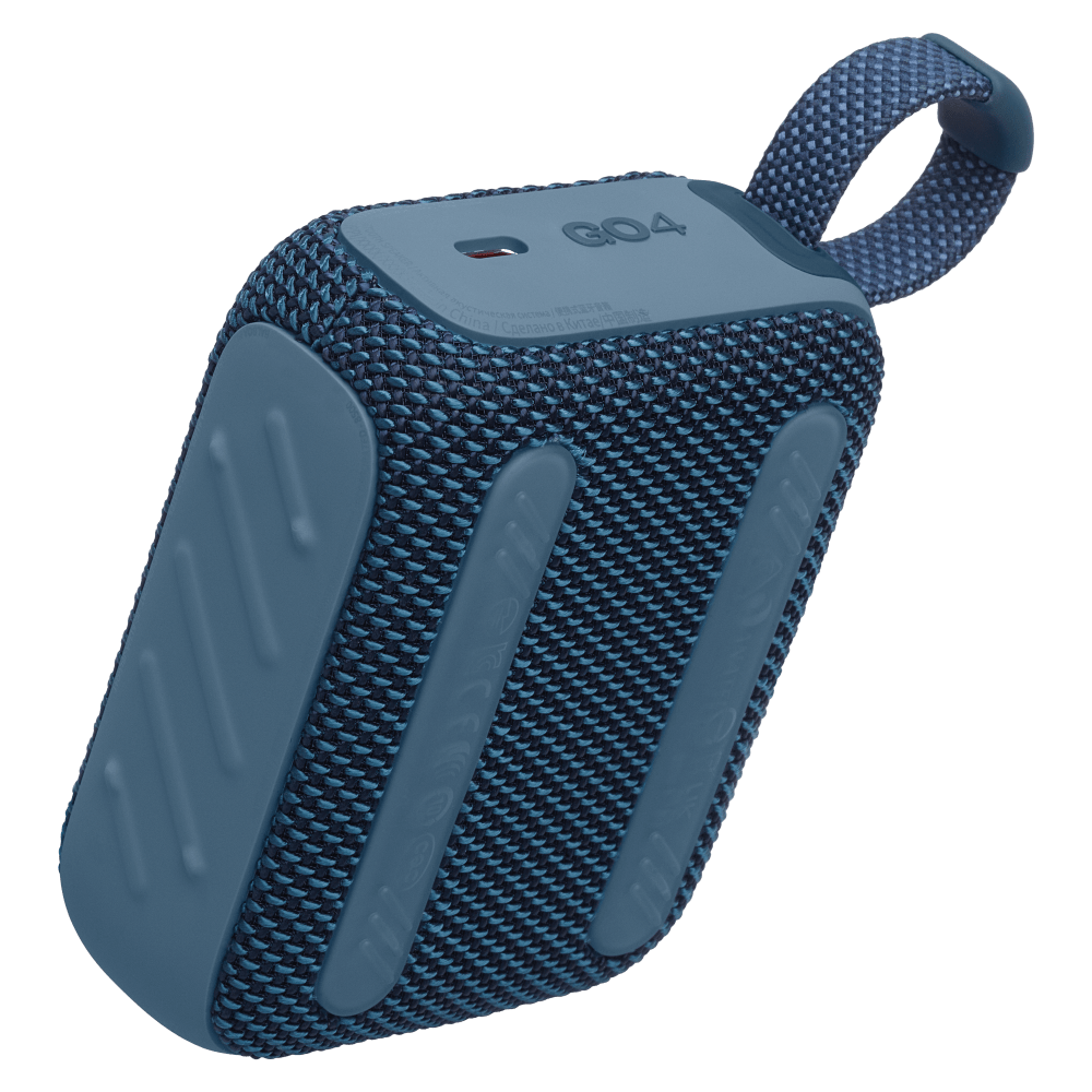 Wholesale cell phone accessory JBL - Go 4 Waterproof Bluetooth Speaker - Blue