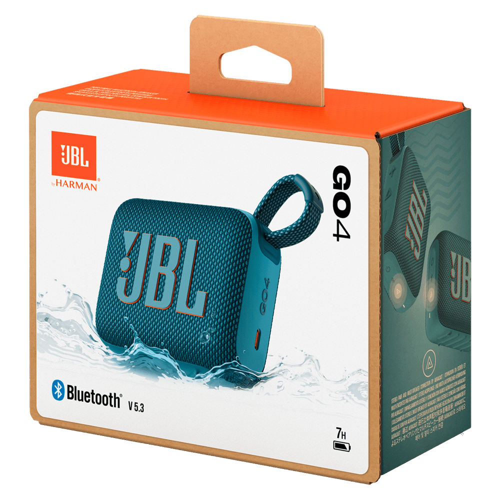 Wholesale Jbl - Go 4 Waterproof Bluetooth Speaker - Blue