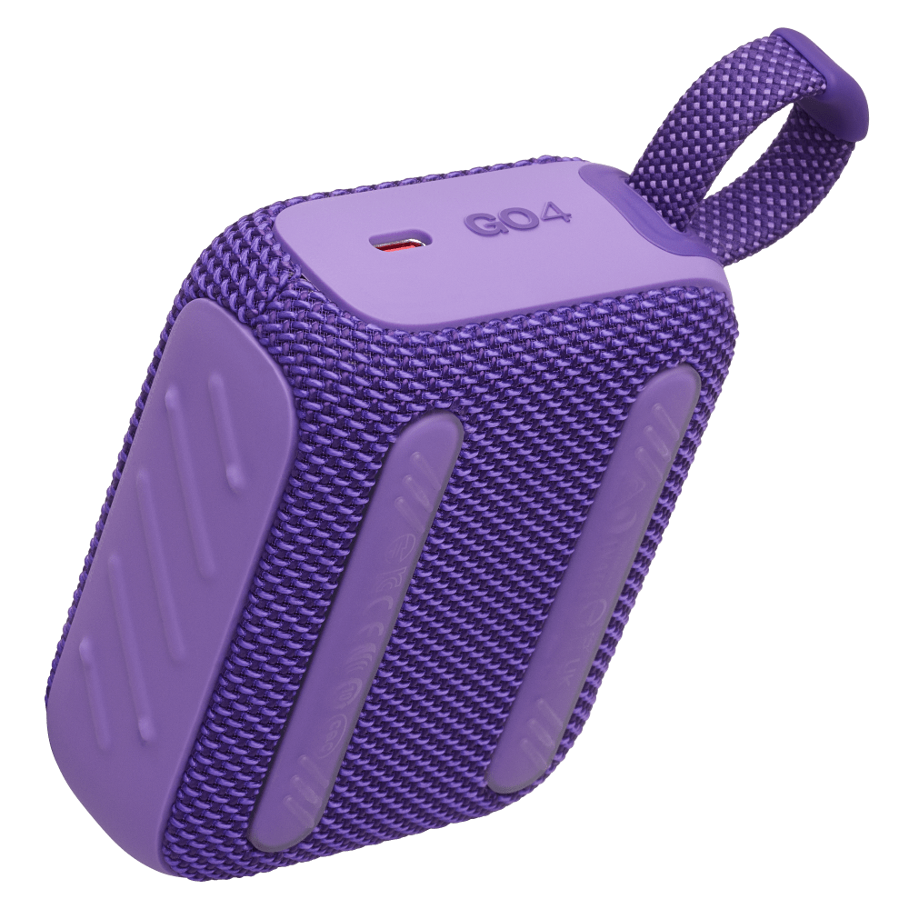 Wholesale cell phone accessory JBL - Go 4 Waterproof Bluetooth Speaker - Purple