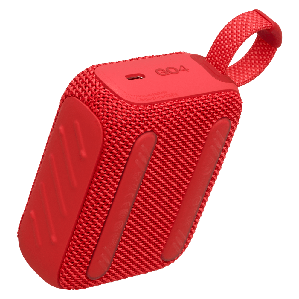 Wholesale cell phone accessory JBL - Go 4 Waterproof Bluetooth Speaker - Red