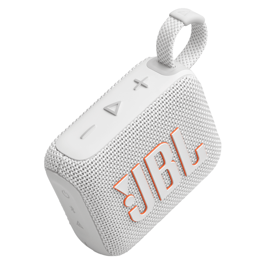 Wholesale cell phone accessory JBL - Go 4 Waterproof Bluetooth Speaker - White