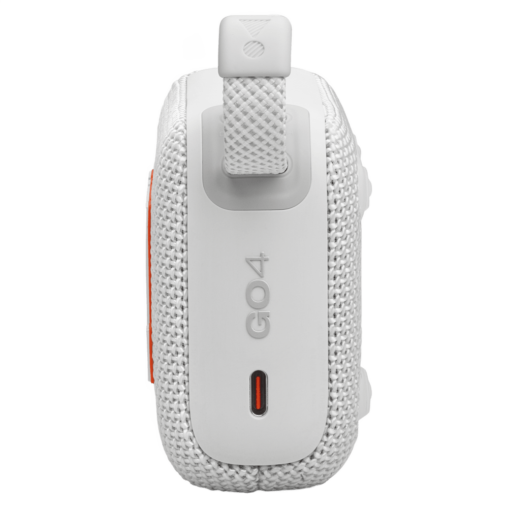 Wholesale cell phone accessory JBL - Go 4 Waterproof Bluetooth Speaker - White