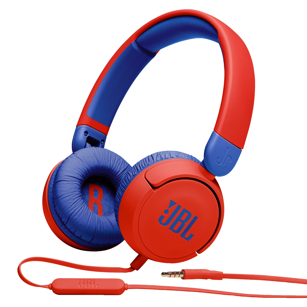 Wholesale cell phone accessory JBL - JR 310 Youth On Ear Wired Headphones - Red