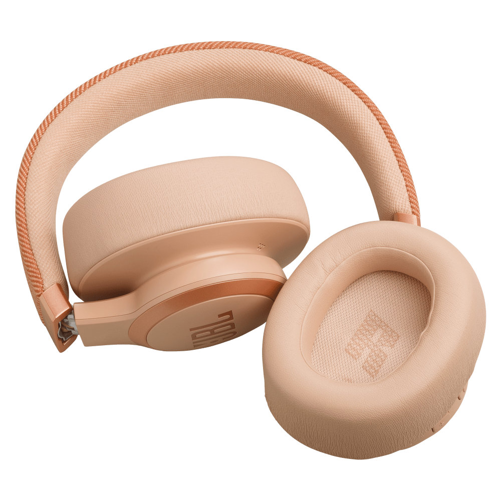 Wholesale cell phone accessory JBL - Live 770NC Bluetooth Over Ear Headphones - Sandstone