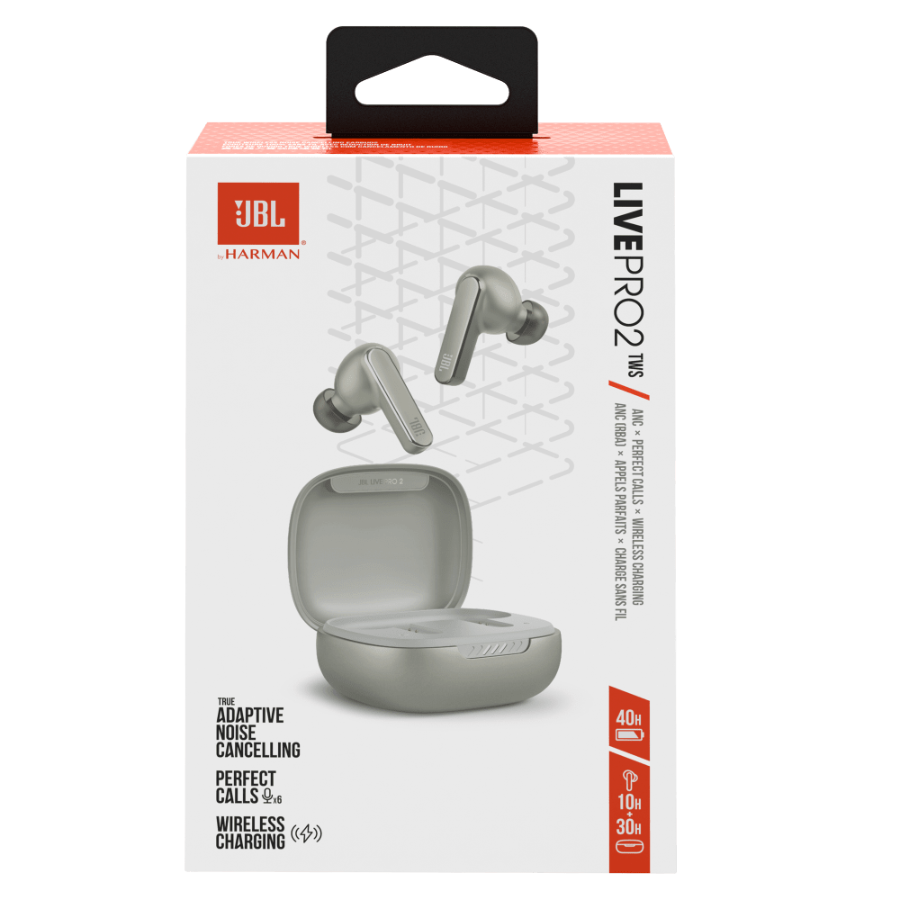 Wholesale cell phone accessory JBL - Live Pro 2 True Wireless In Ear Headphones - Silver