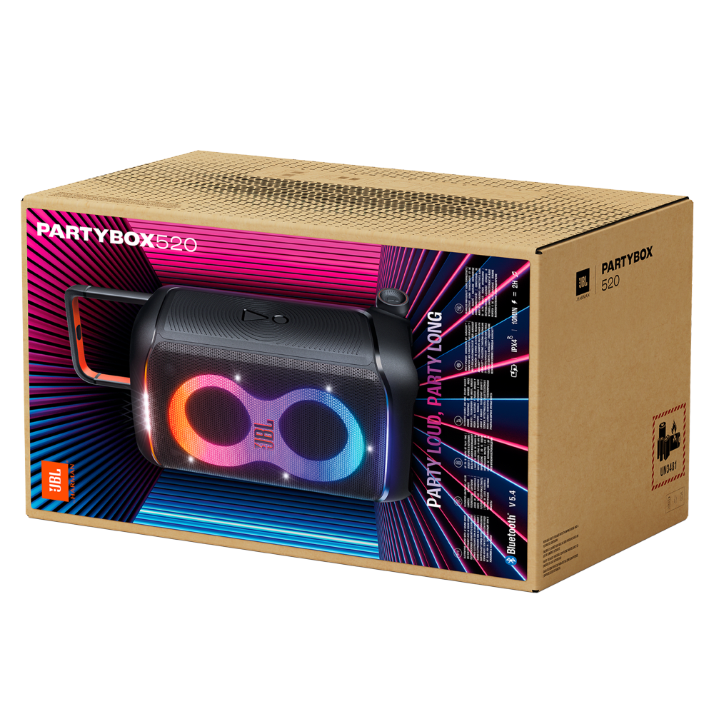 Wholesale cell phone accessory JBL - PartyBox 520 Bluetooth Speaker - Black