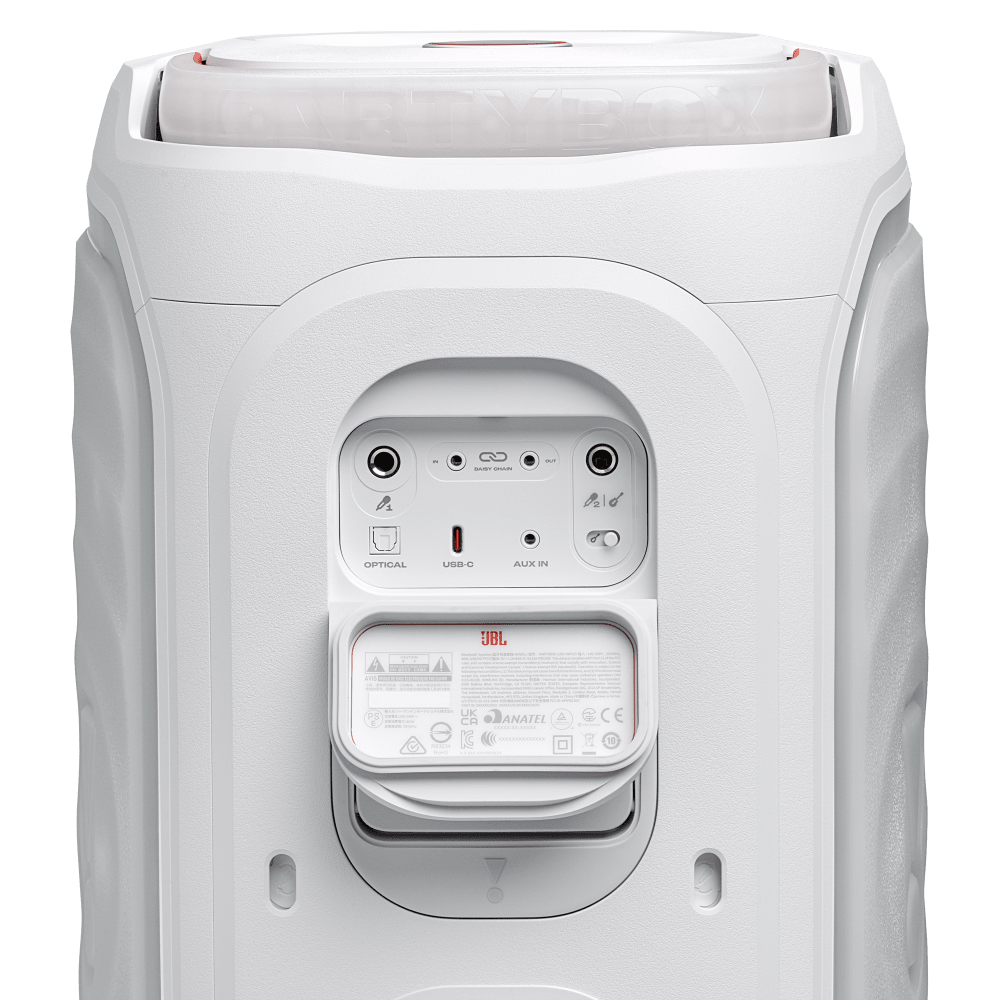 Wholesale cell phone accessory JBL - PartyBox 130 Bluetooth Speaker - White