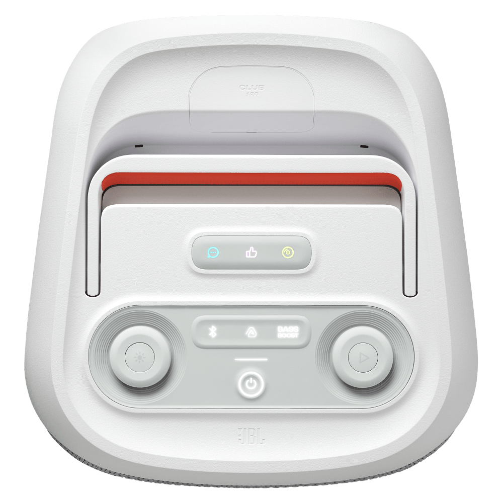 Wholesale cell phone accessory JBL - PartyBox Club 120 Bluetooth Speaker - White