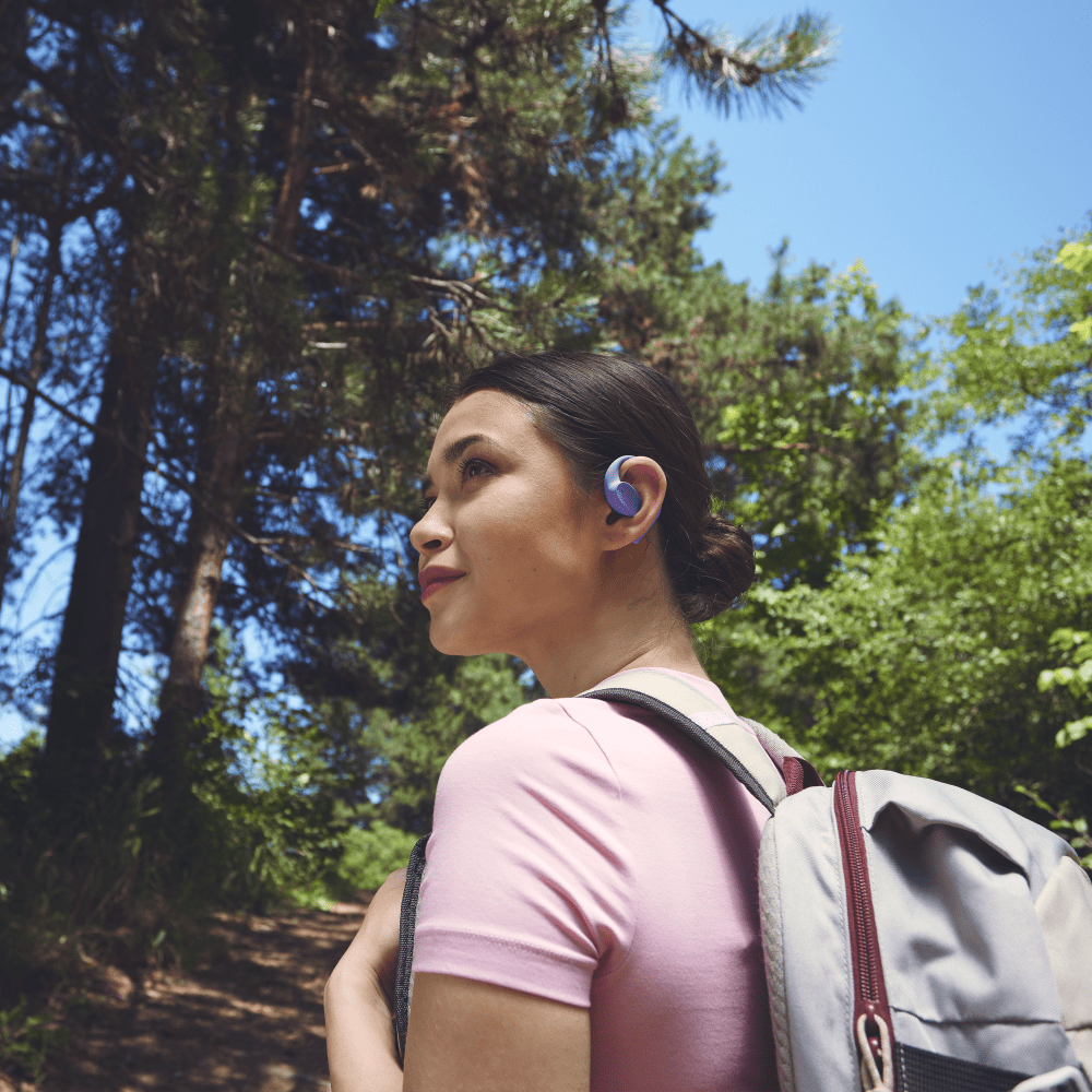 Wholesale cell phone accessory JBL - Sense Lite Open Ear Wireless Headphones - Purple