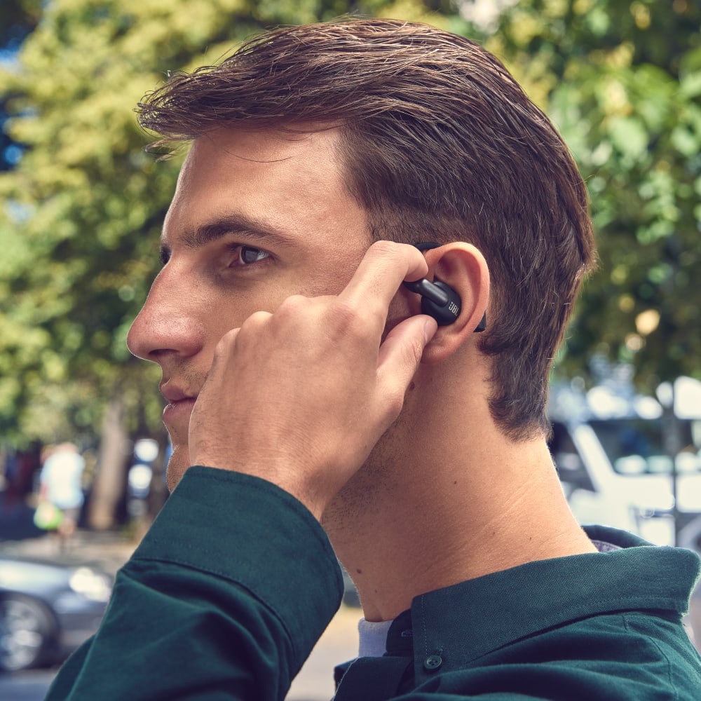 Wholesale cell phone accessory JBL - Sense Pro Open Ear Wireless Headphones - Black