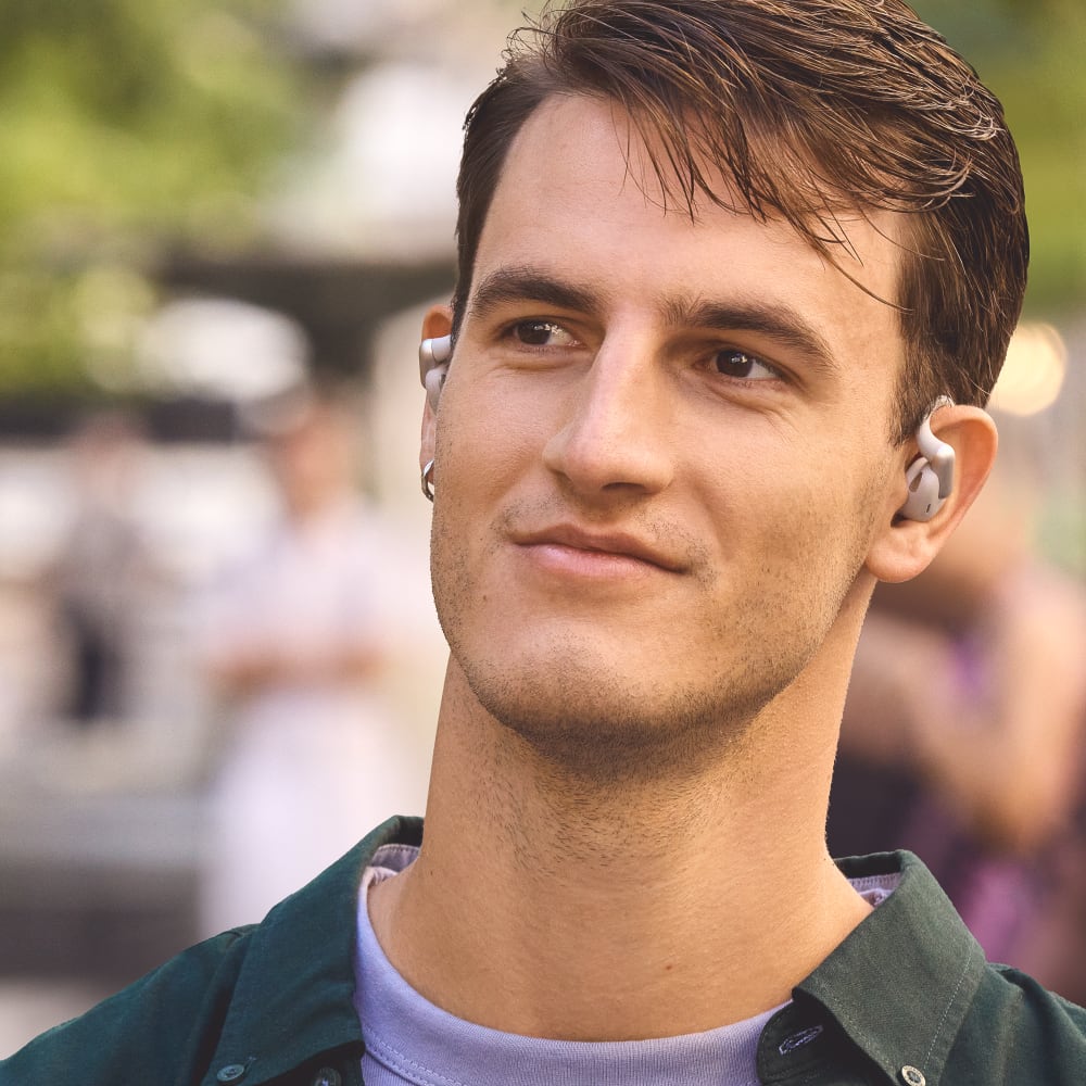 Wholesale cell phone accessory JBL - Sense Pro Open Ear Wireless Headphones - Grey