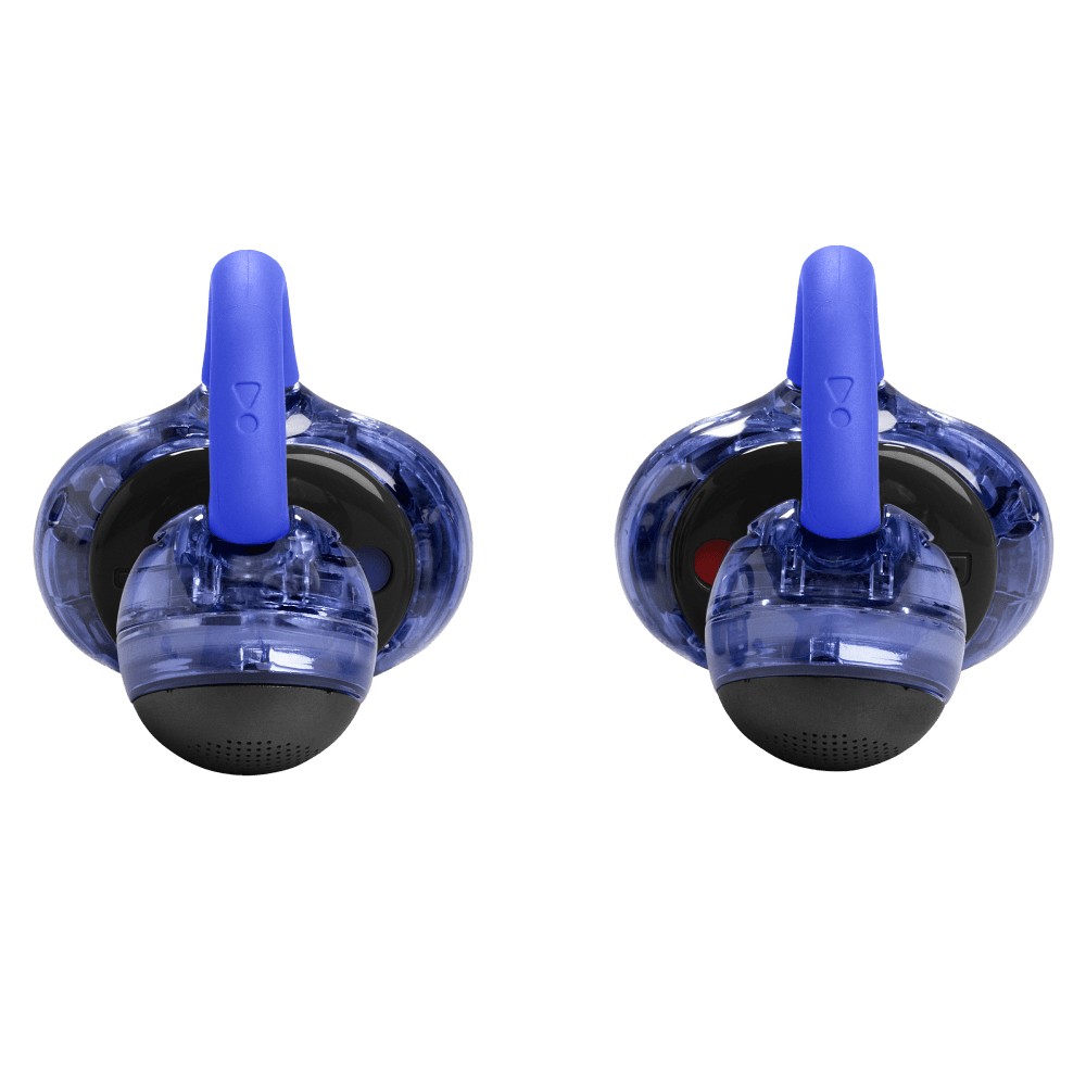 Wholesale cell phone accessory JBL - Soundgear Clips Open Ear Wireless Headphones - Blue