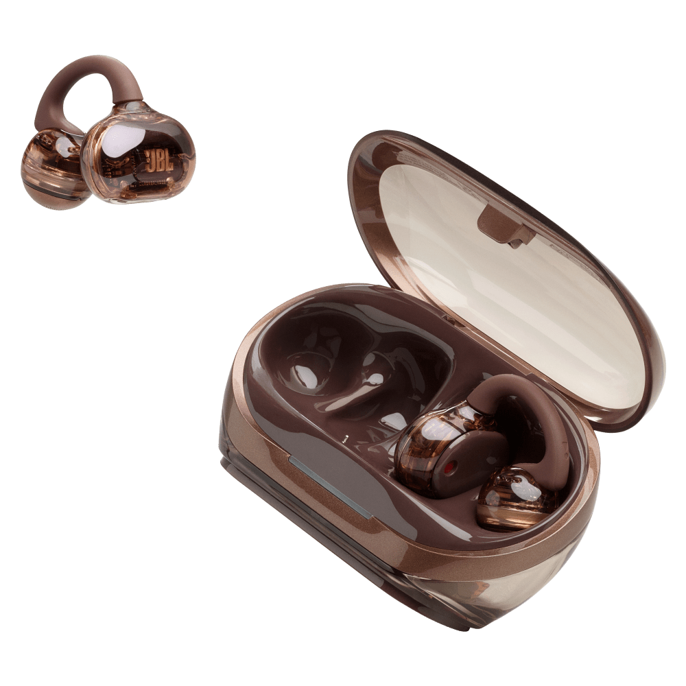 Wholesale cell phone accessory JBL - Soundgear Clips Open Ear Wireless Headphones - Copper