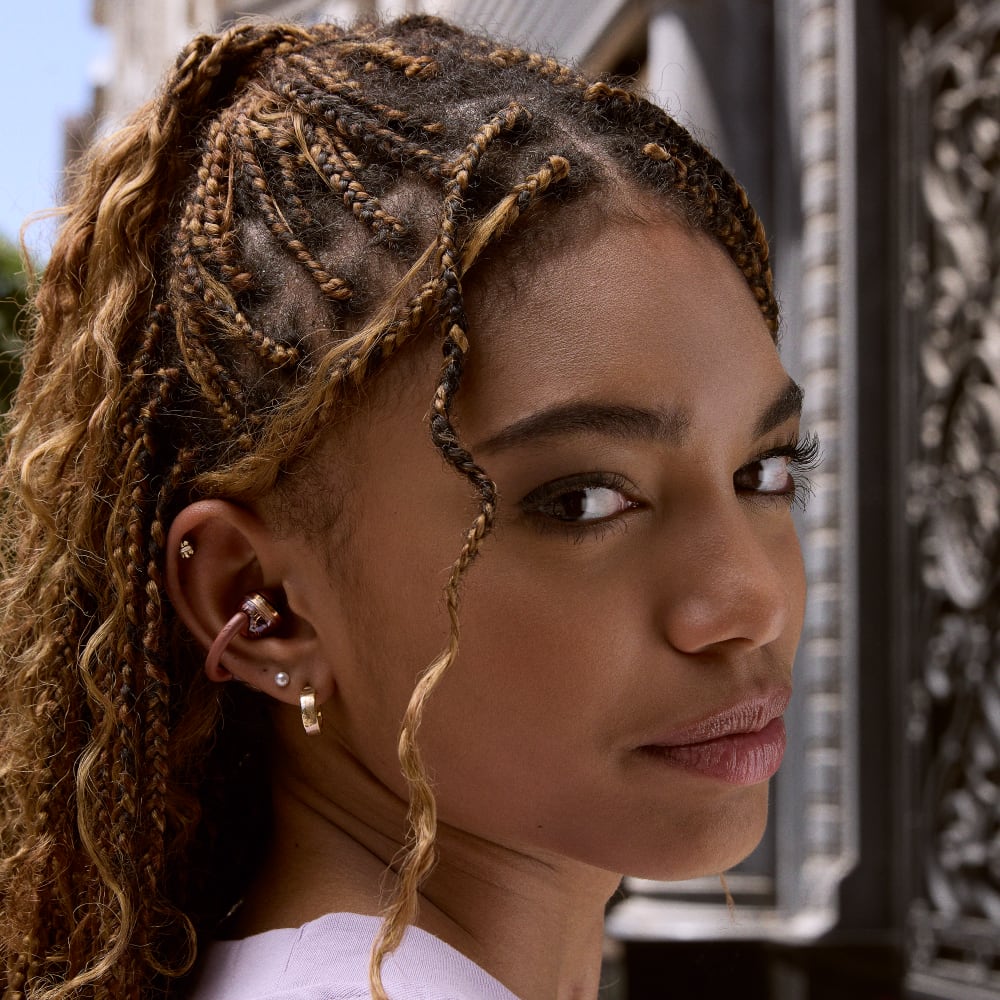 Wholesale cell phone accessory JBL - Soundgear Clips Open Ear Wireless Headphones - Copper