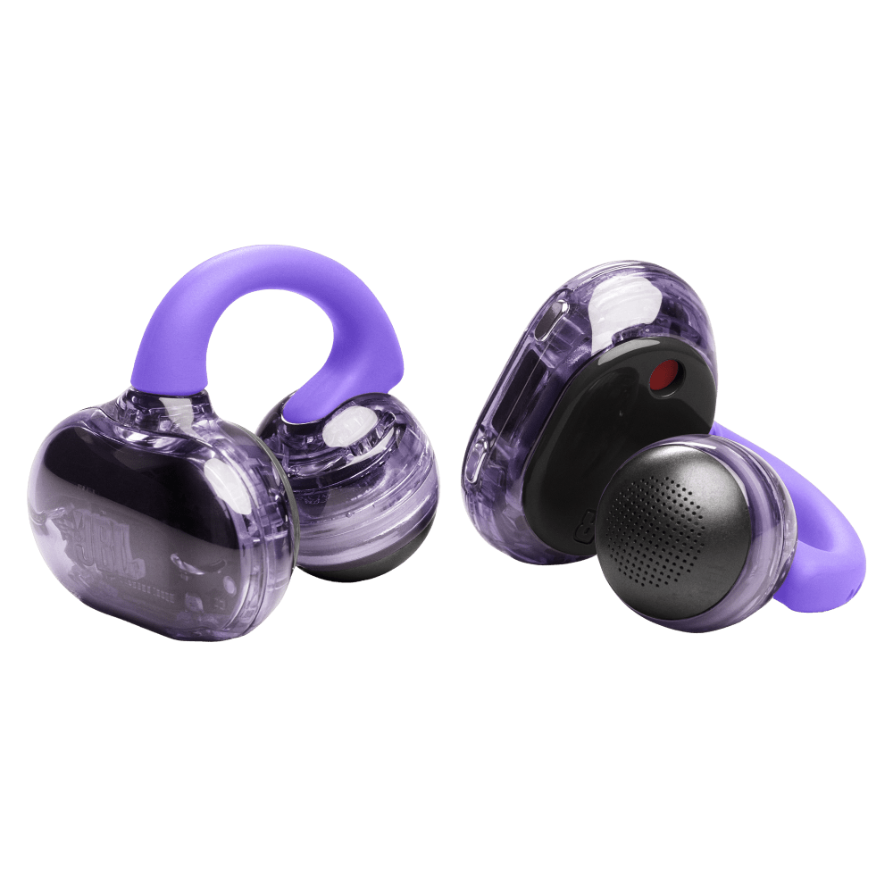 Wholesale cell phone accessory JBL - Soundgear Clips Open Ear Wireless Headphones - Purple