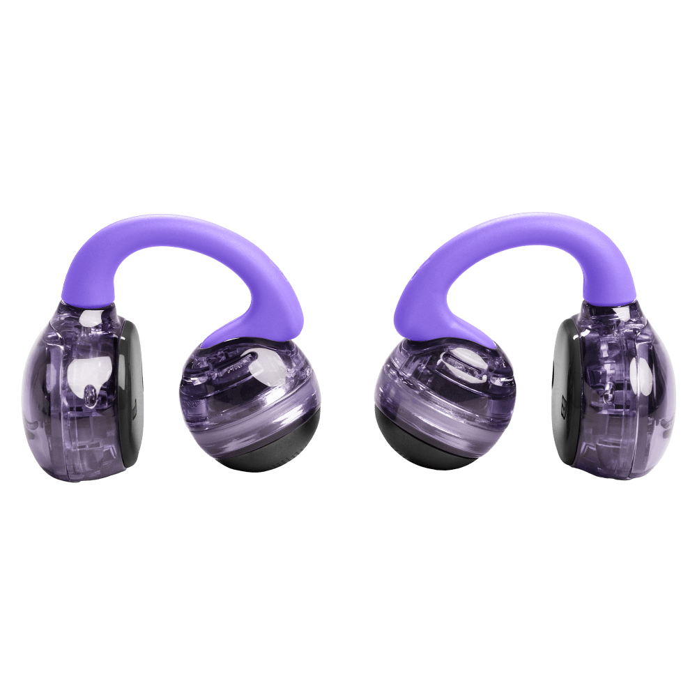 Wholesale cell phone accessory JBL - Soundgear Clips Open Ear Wireless Headphones - Purple