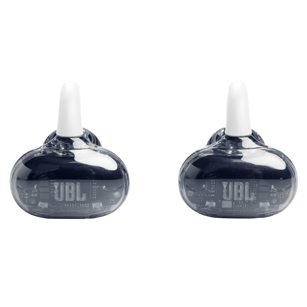 Wholesale cell phone accessory JBL - Soundgear Clips Open Ear Wireless Headphones - White
