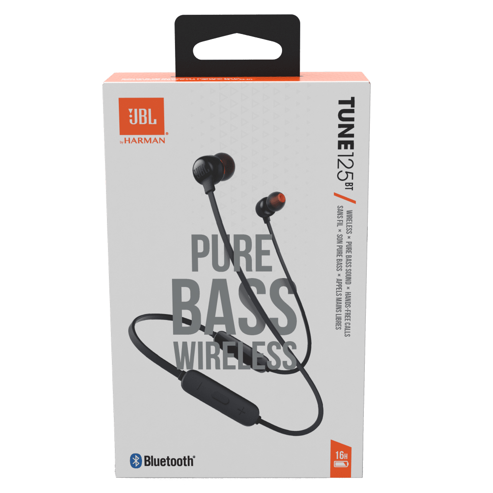 Wholesale Jbl Tune 125bt Wireless In Ear Bluetooth Headphones Black