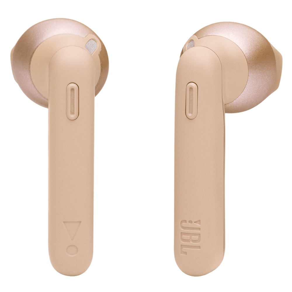 Wholesale cell phone accessory JBL - Tune 225 True Wireless Earbud Bluetooth Headphones - Gold