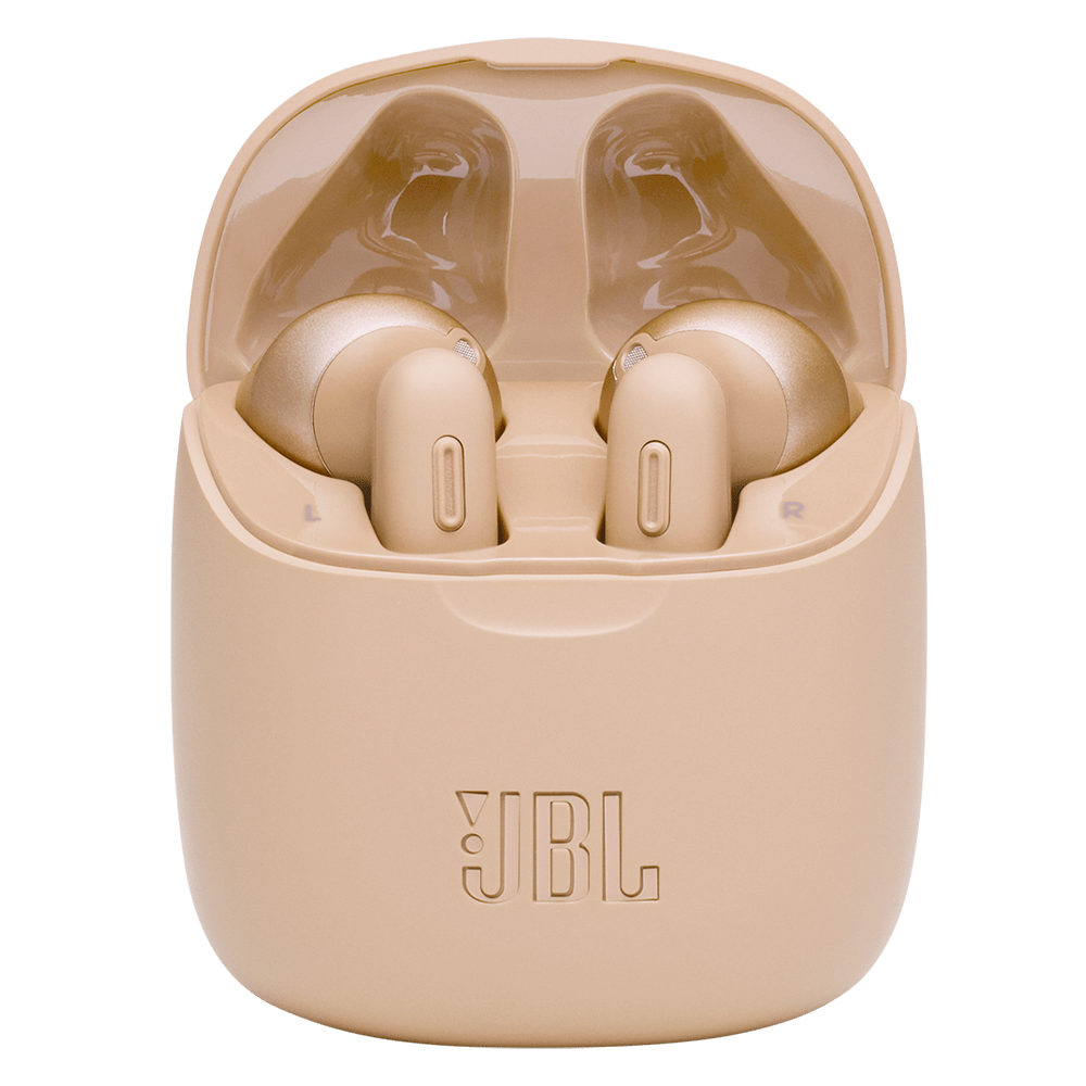 Wholesale cell phone accessory JBL - Tune 225 True Wireless Earbud Bluetooth Headphones - Gold