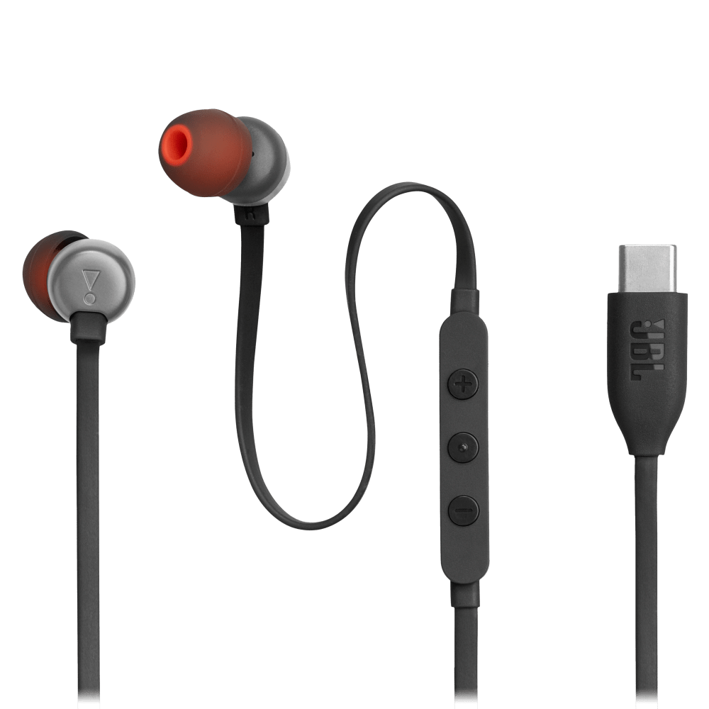 Wholesale cell phone accessory JBL - Tune 310C Wired In Ear Headphones - Black