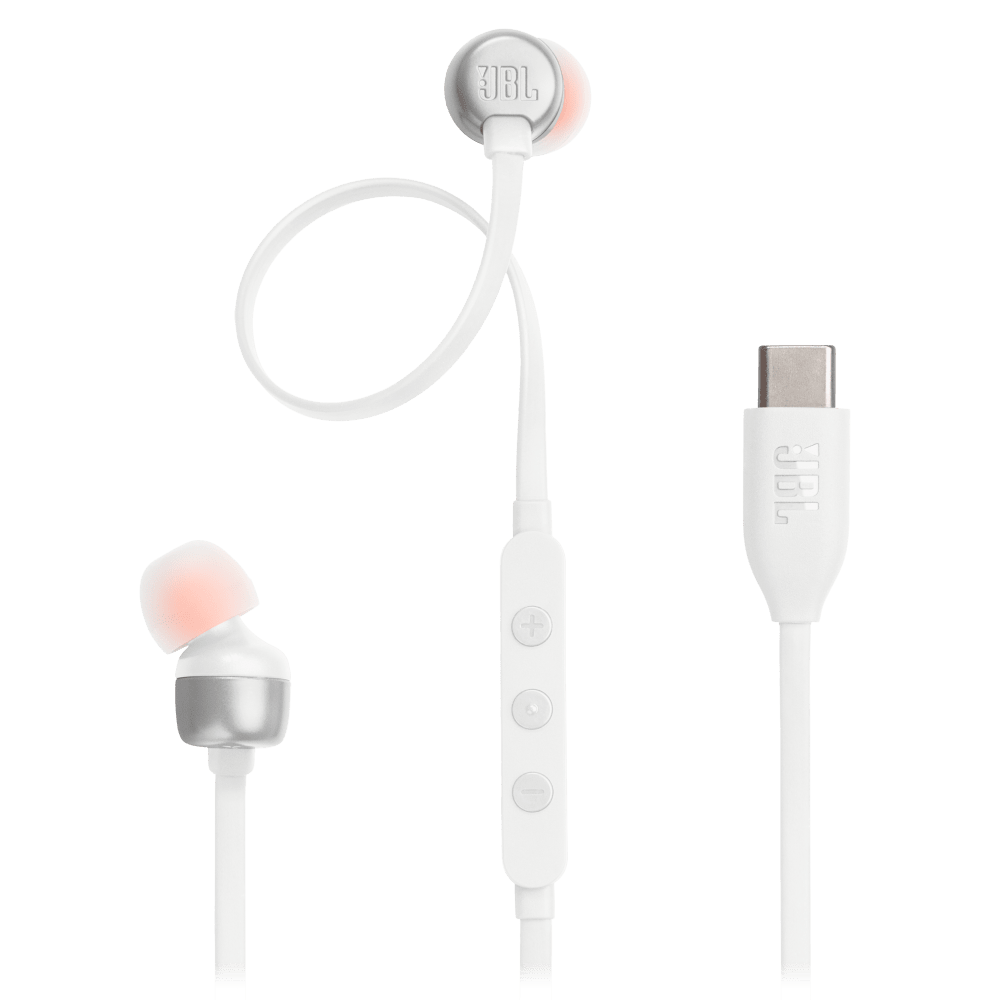 Wholesale cell phone accessory JBL - Tune 310C Wired In Ear Headphones - White