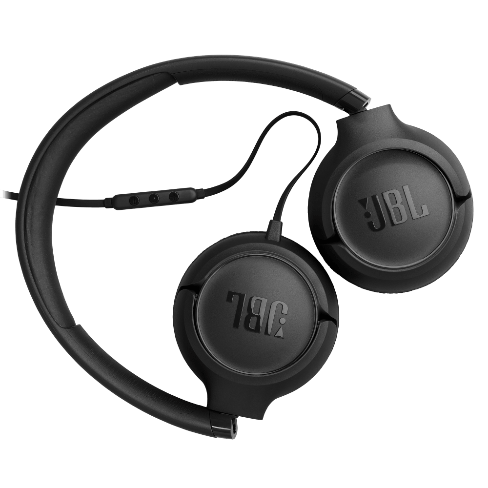 Wholesale cell phone accessory JBL - Tune 530C Wired On Ear Headphones - Black