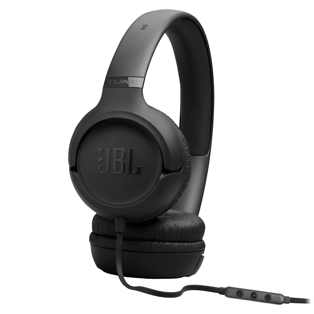 Wholesale cell phone accessory JBL - Tune 530C Wired On Ear Headphones - Black