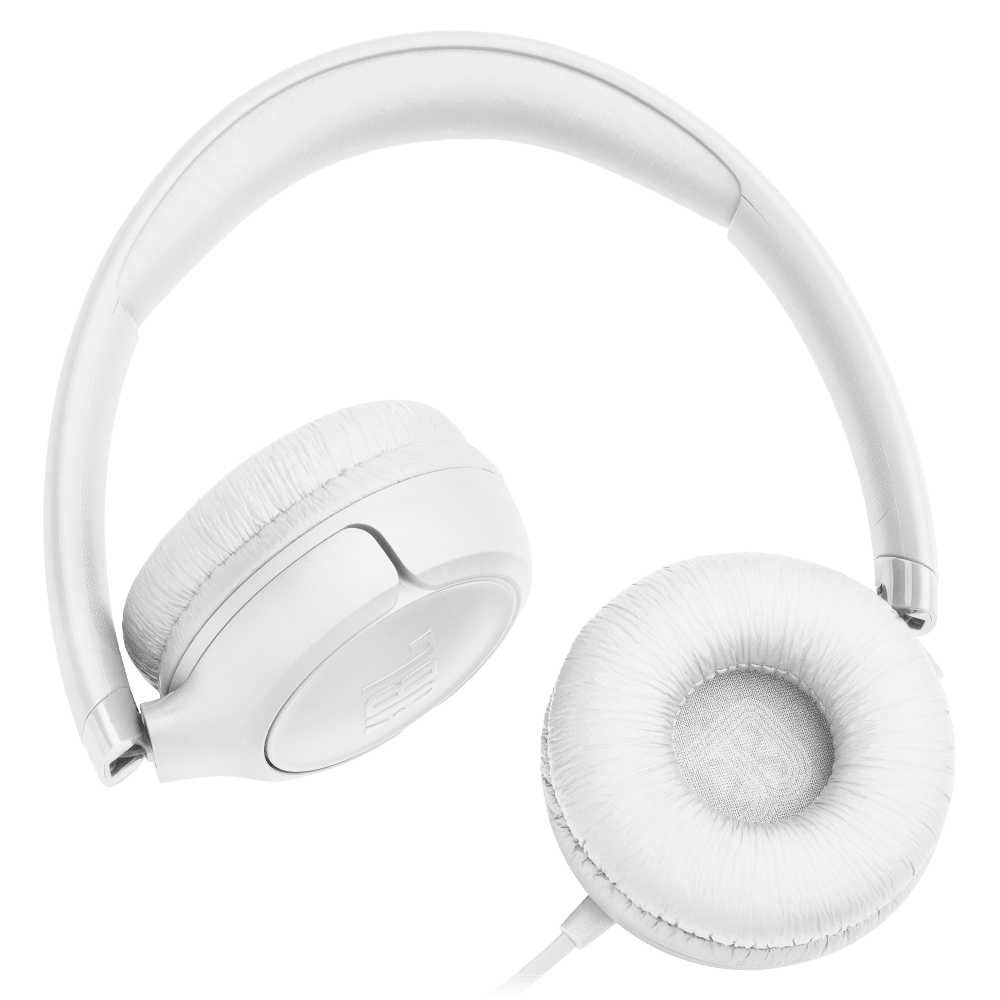Wholesale cell phone accessory JBL - Tune 530C Wired On Ear Headphones - White