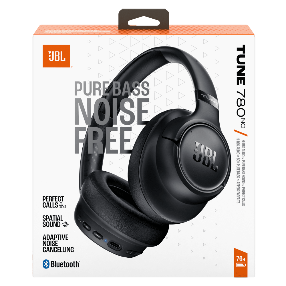 Wholesale cell phone accessory JBL - Tune 780NC Wireless Over Ear Bluetooth Headphones - Black