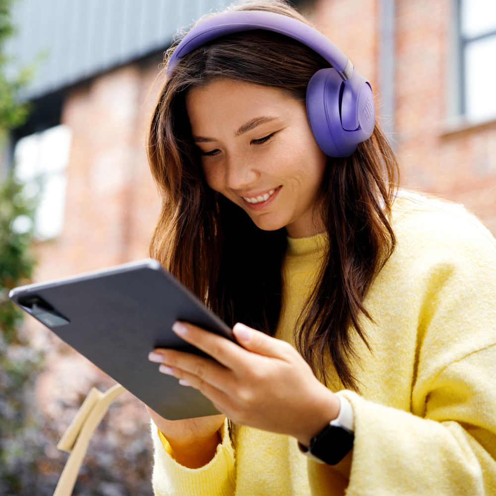 Wholesale cell phone accessory JBL - Tune 780NC Wireless Over Ear Bluetooth Headphones - Lavender