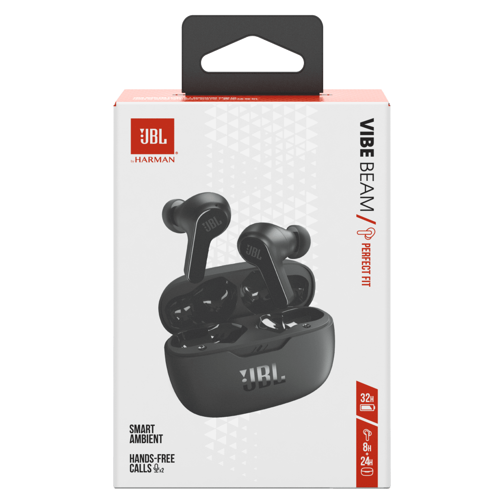 Wholesale cell phone accessory JBL - Vibe Beam True Wireless Earbuds - Black