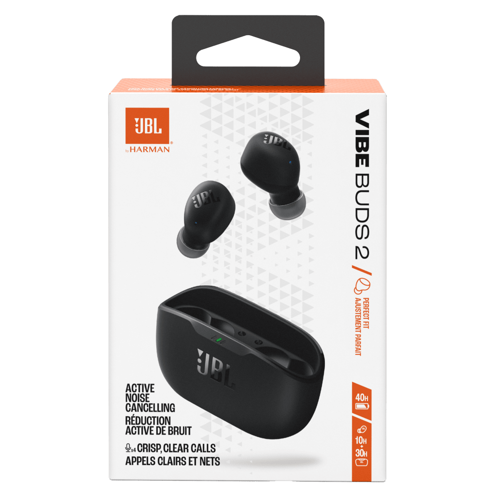 Wholesale cell phone accessory JBL - Vibe Buds 2 True Wireless Earbuds - Black