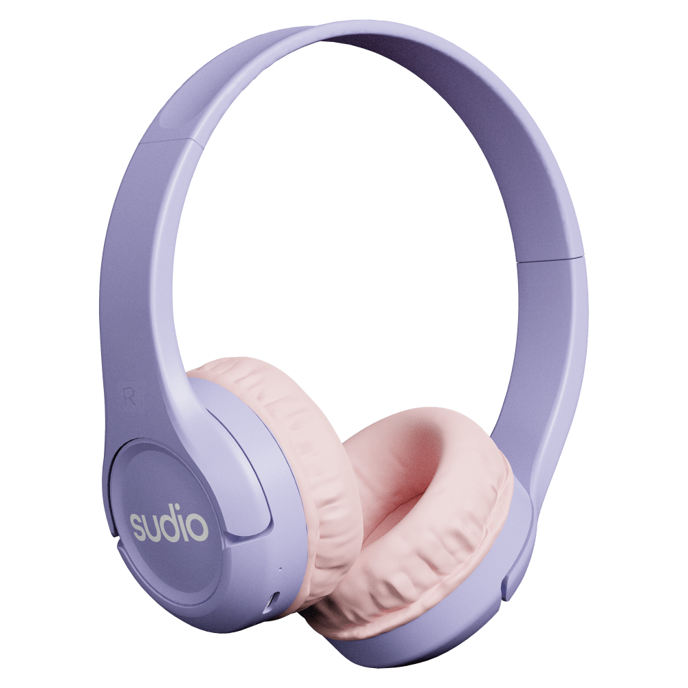 Wholesale cell phone accessory Sudio - K1 Kids Over Ear Wireless Headphones - Purple