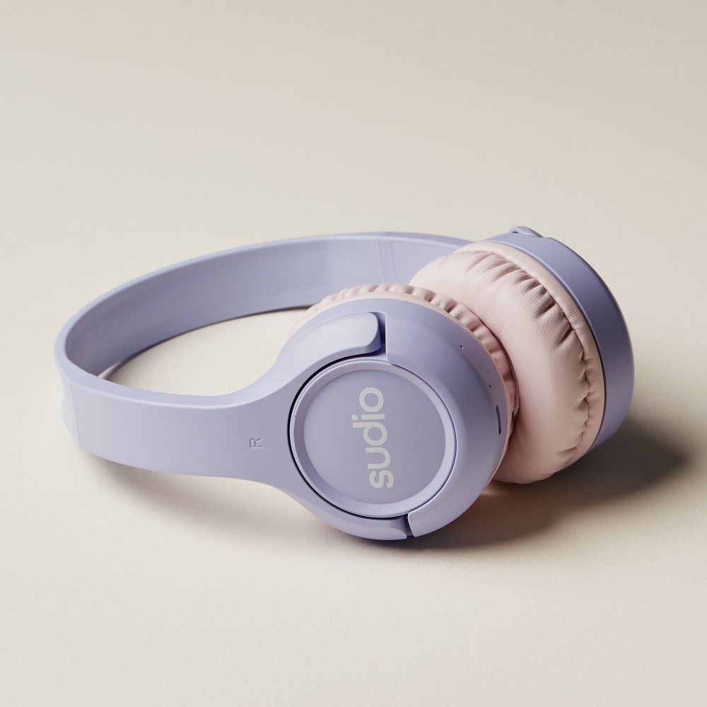 Wholesale cell phone accessory Sudio - K1 Kids Over Ear Wireless Headphones - Purple