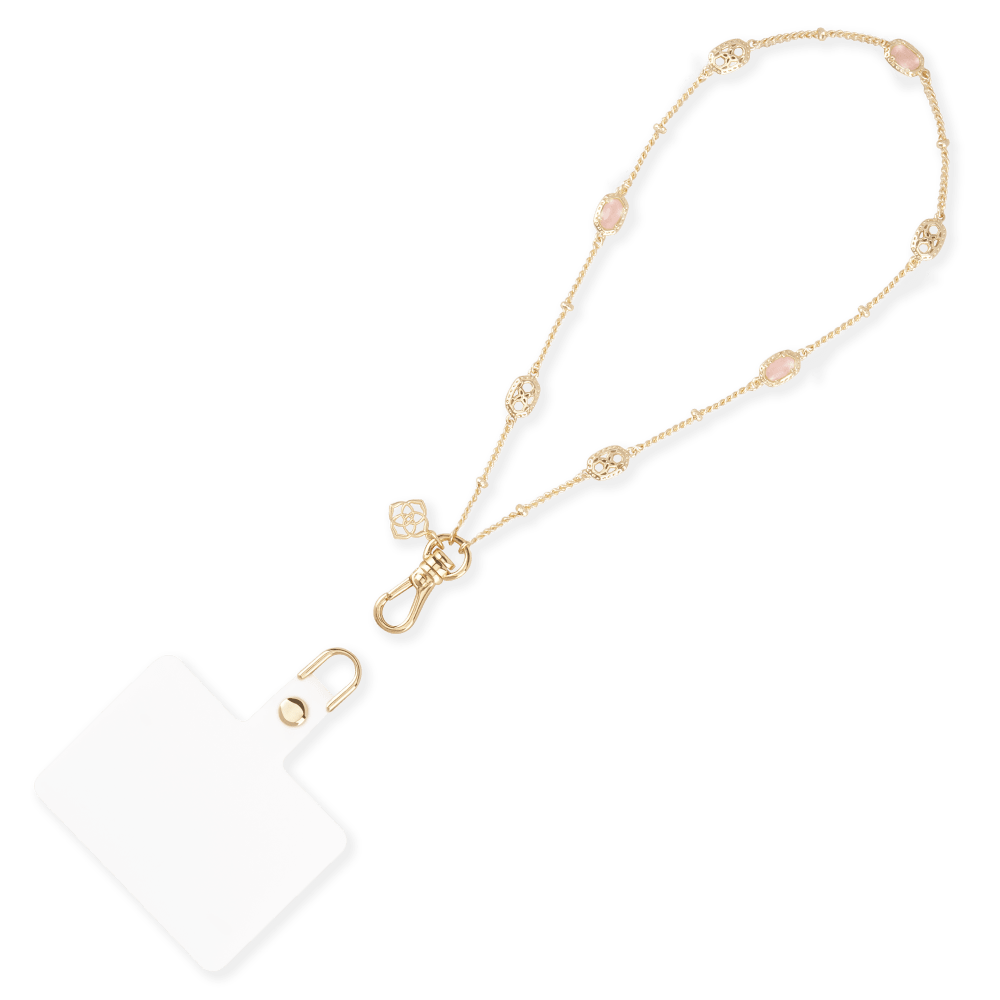 Wholesale cell phone accessory Kendra Scott - Anchor Card Phone Wristlet - Emilie Filigree