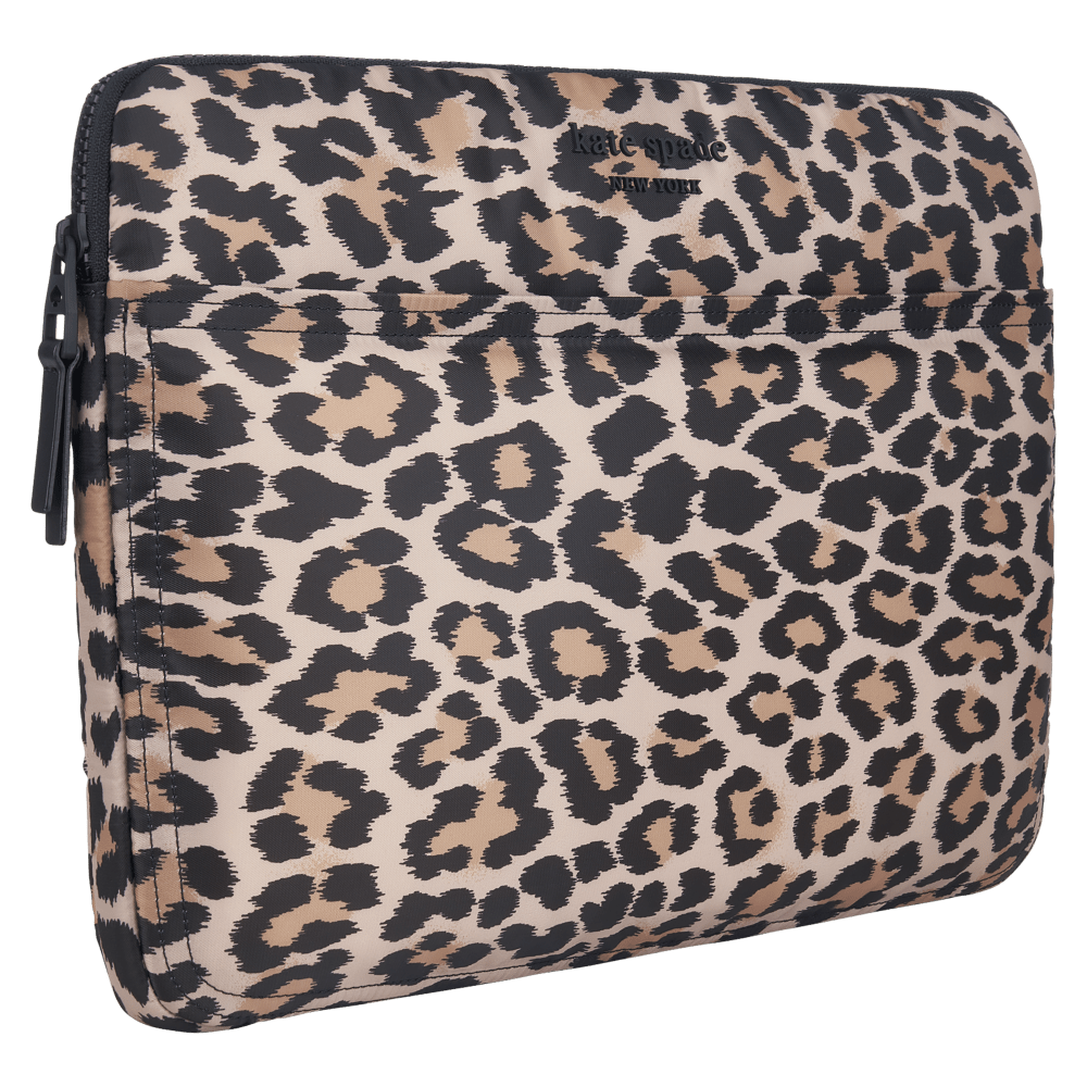 Wholesale cell phone accessory Kate Spade - Puffer Sleeve for Laptops 16in - Classic Leopard