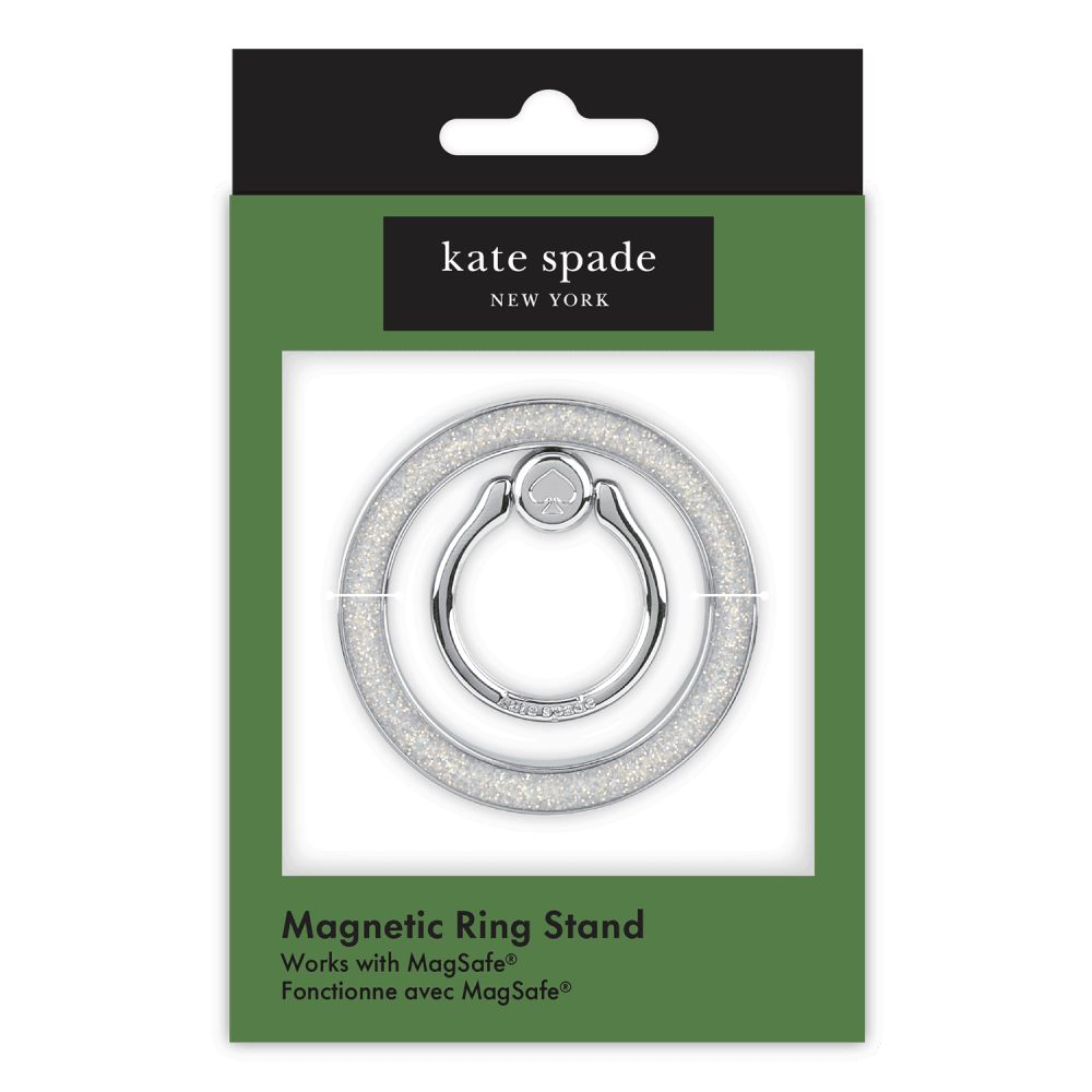 Wholesale cell phone accessory Kate Spade - Magnetic MagSafe Ring Stand - That Sparkle