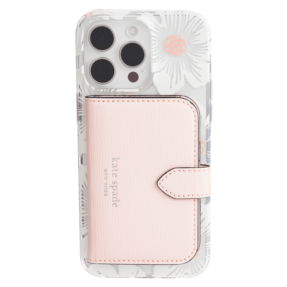 Wholesale cell phone accessory Kate Spade - Morgan Magnetic Wallet - Chalk Pink