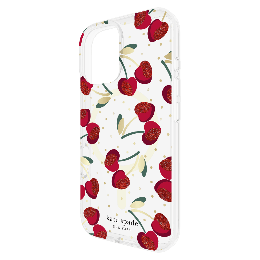 Wholesale cell phone accessory Kate Spade - Protective MagSafe Case for Apple iPhone 16 - Cherry