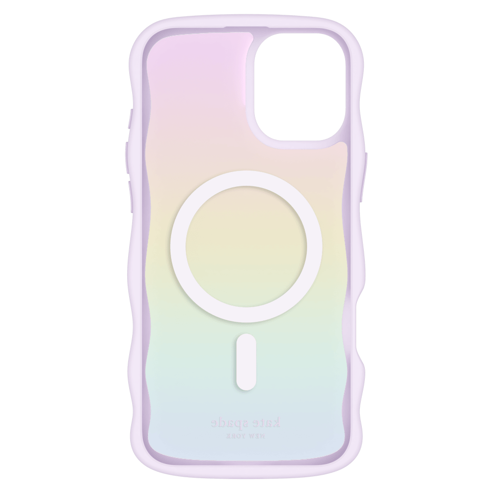 Wholesale cell phone accessory Kate Spade - Wavy MagSafe Case for Apple iPhone 16 Plus - Opal