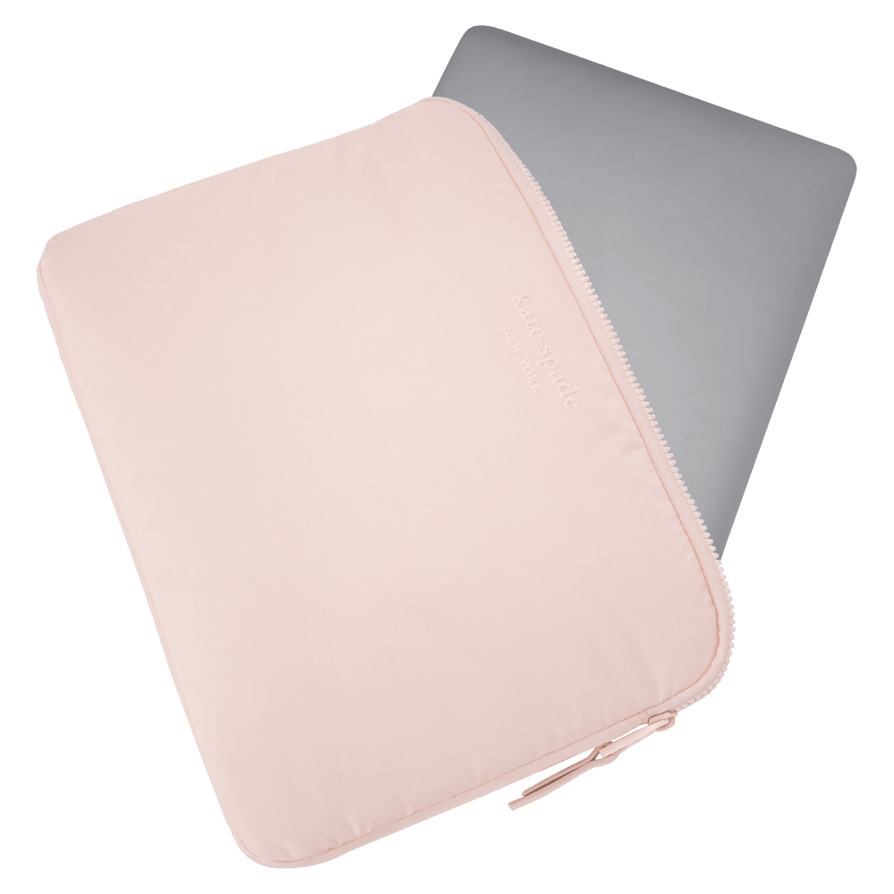 Wholesale cell phone accessory Kate Spade - Puffer Sleeve for Laptops 14in - Chalk Pink