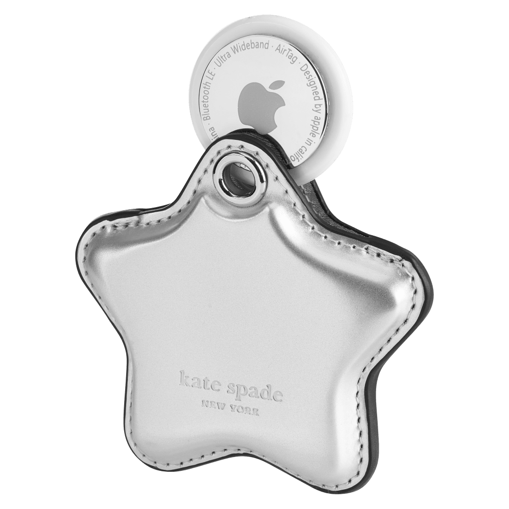 Wholesale cell phone accessory Kate Spade - Charm Keychain for Apple AirTag - Star