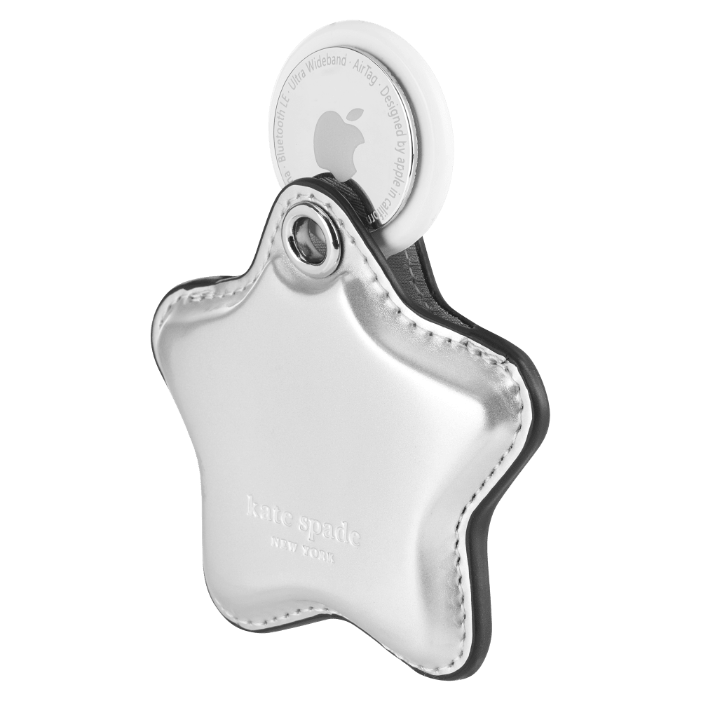 Wholesale cell phone accessory Kate Spade - Charm Keychain for Apple AirTag - Star